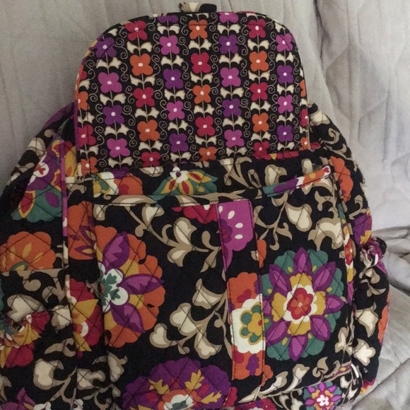 Fabric Vera Bradley back pack